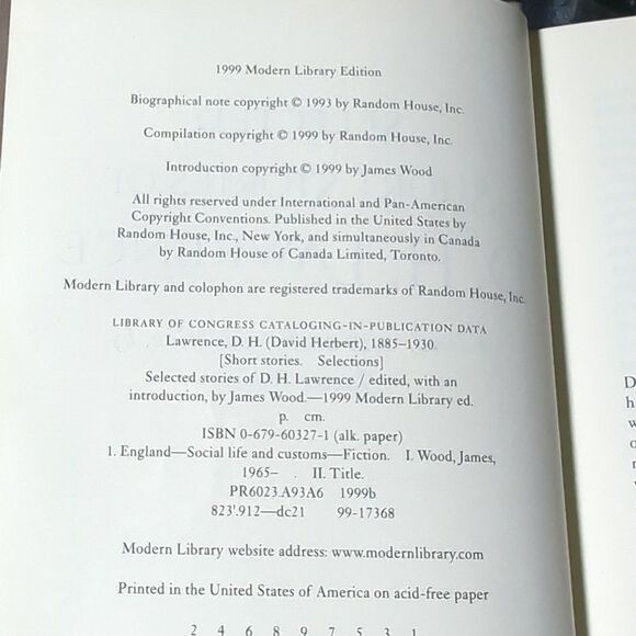 Selected Stories of DH Lawrence - Picture 3 of 8